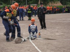 Jugendfeuerwehr Fürstenhagen bei den Kreisjugendwettkämpfen in Bad Gandersheim