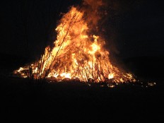 Foto Osterfeuer 2009